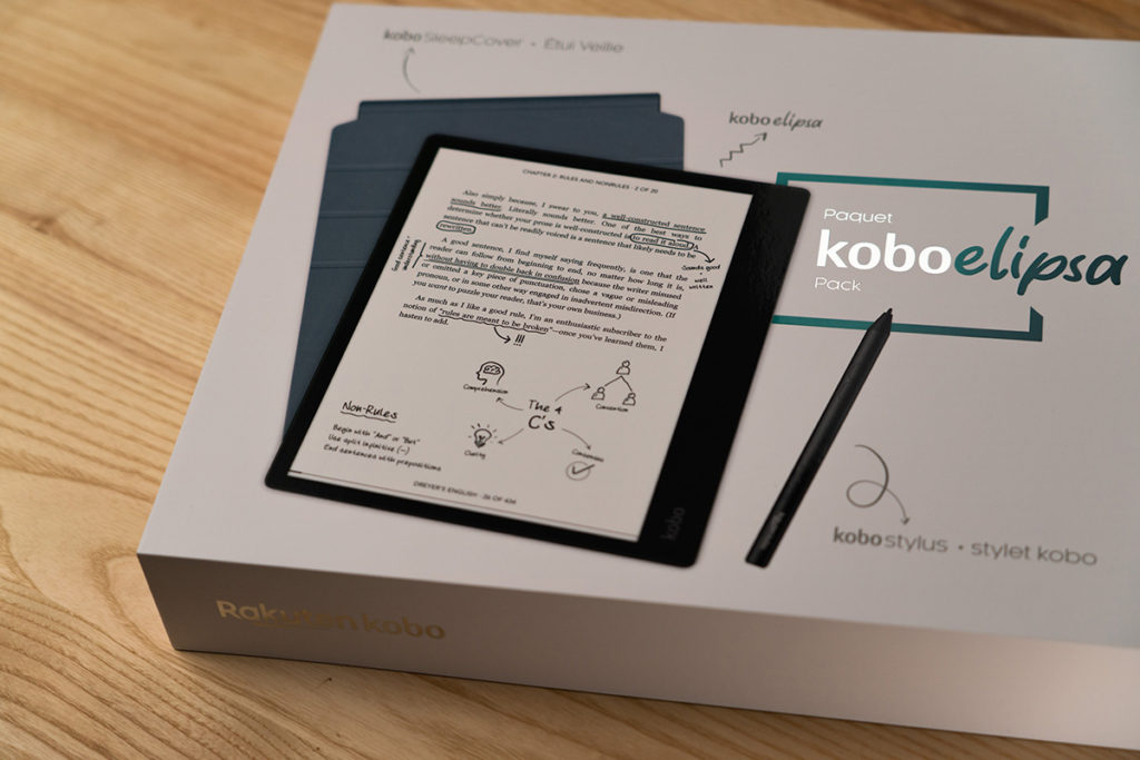 樂天 KOBO ELIPSA 電子書閱讀器 開箱